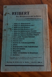 Reibert. Der Dienstunterricht im Heere. Ausgabe für den Schützen der Schützenkompanie. 1938