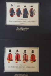 Die friderizianischen Uniformen 6 Bände